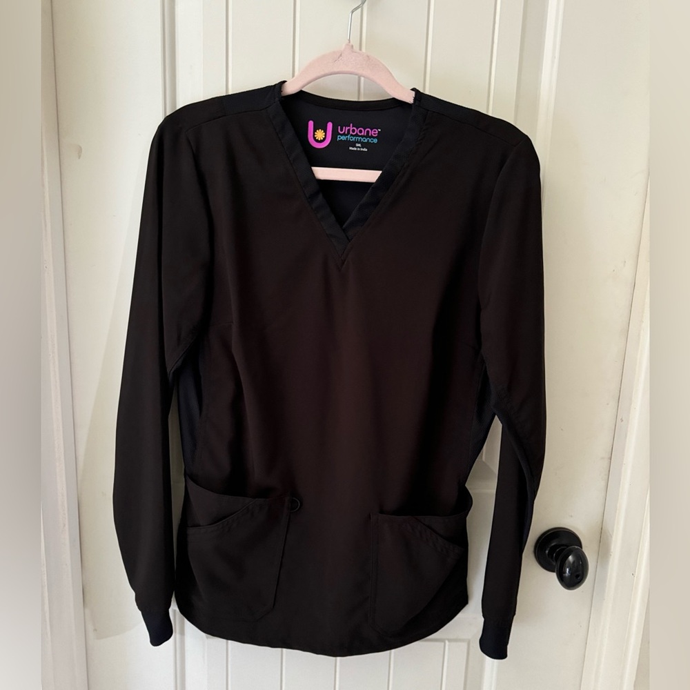 Black Scrub Top
